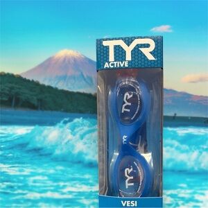 TYR Active Vesi Swim Goggles - Blue